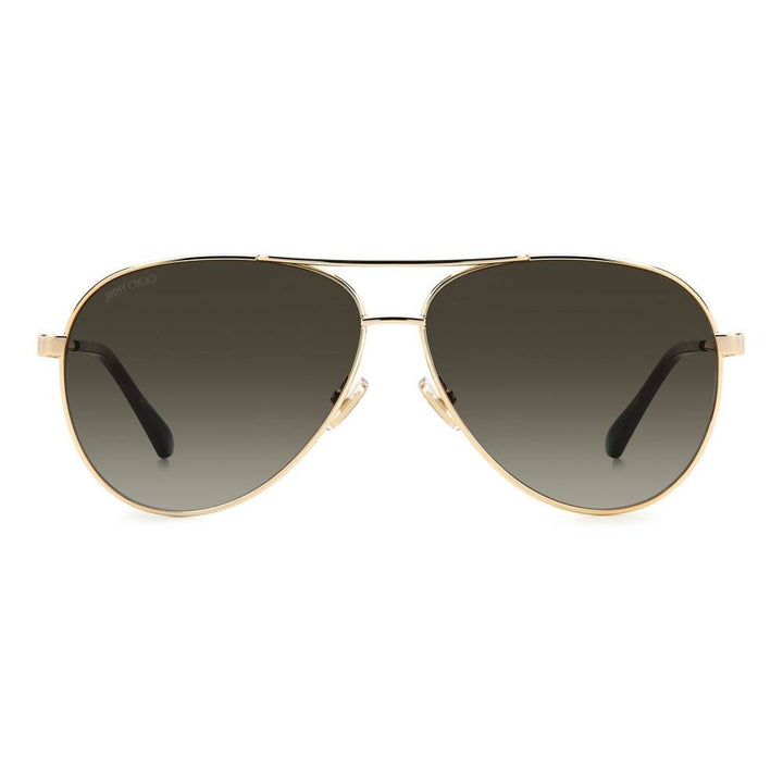 Jimmy Choo Gold Metal Sunglasses