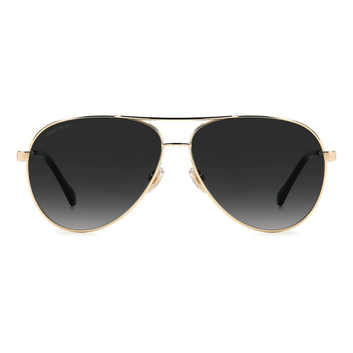 Jimmy Choo Gold Metal Sunglasses