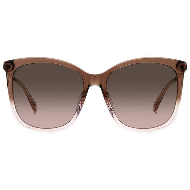 Jimmy Choo Brown Acetate Sunglasses