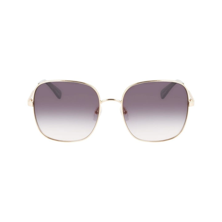 Longchamp Yellow Metal Sunglasses