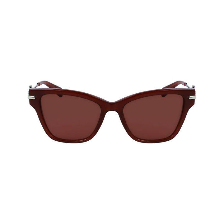 Longchamp Brown Acetate Sunglasses