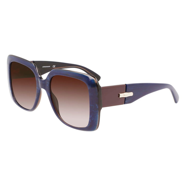 Longchamp Blue Acetate Sunglasses