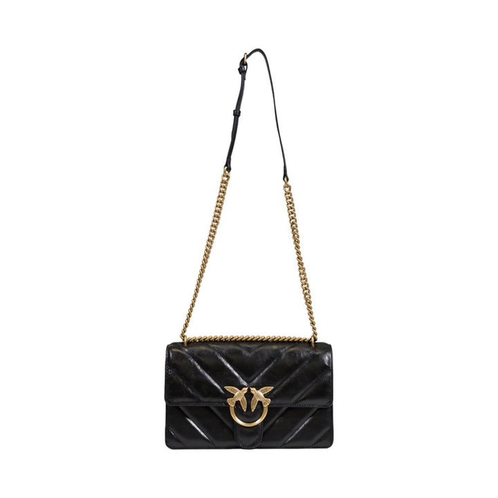 PINKO Black Leather Handbag