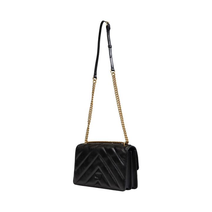 PINKO Black Leather Handbag