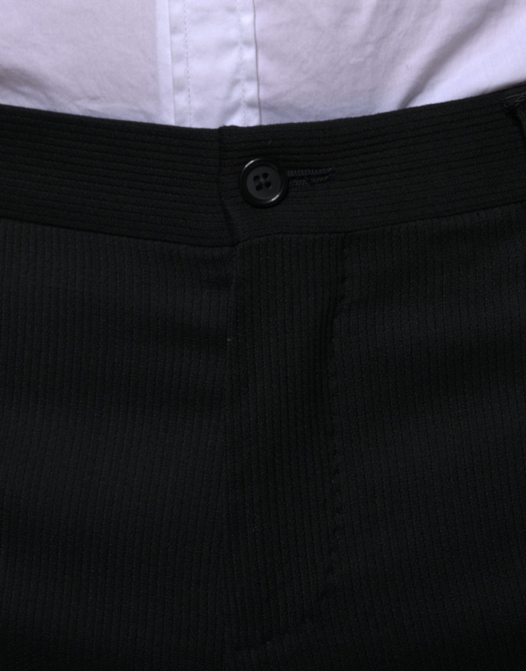 Dolce &amp; Gabbana Sample Sale Dolce &amp; Gabbana Black Wool Skinny Formal Dress Pants - | Designer outlet