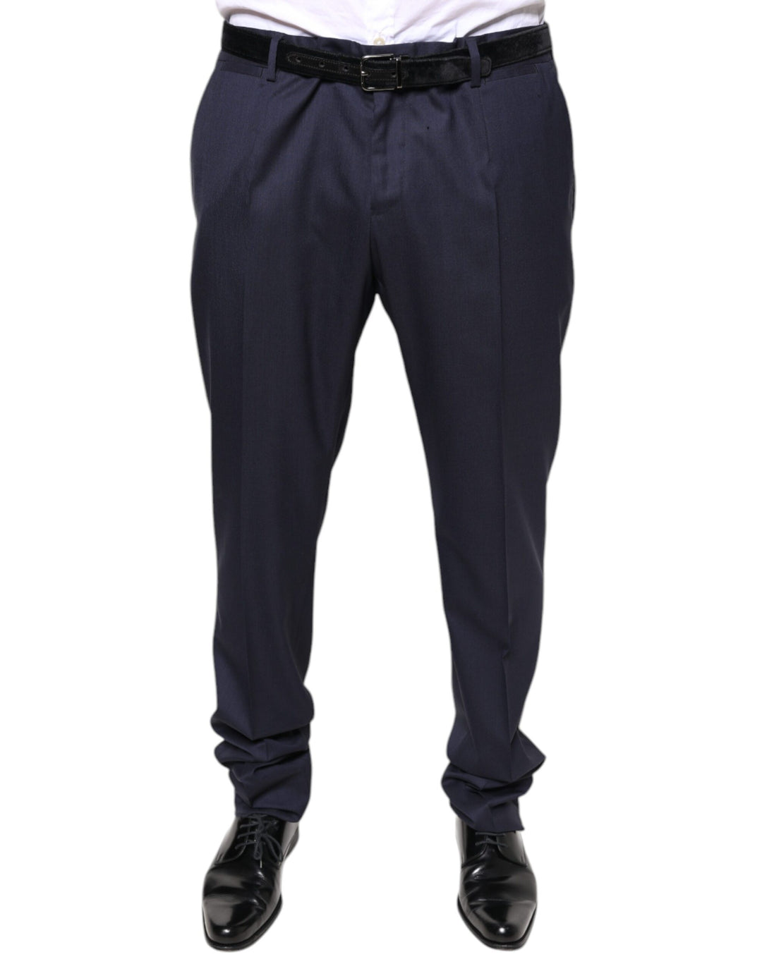 Dolce &amp; Gabbana Sample Sale Dolce &amp; Gabbana Blue Wool Skinny Formal Dress Pants - | Designer outlet