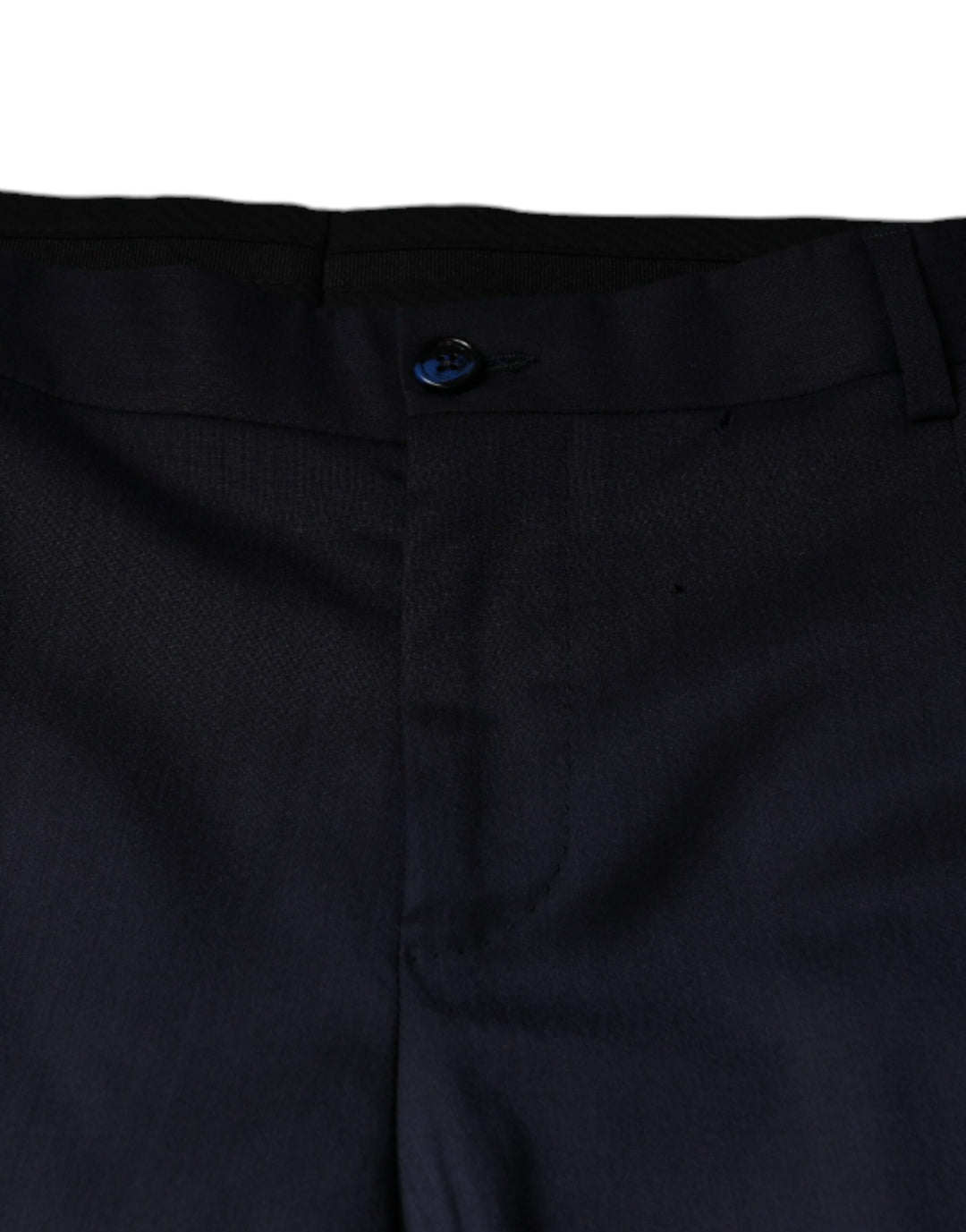 Dolce &amp; Gabbana Sample Sale Dolce &amp; Gabbana Blue Wool Skinny Formal Dress Pants - | Designer outlet