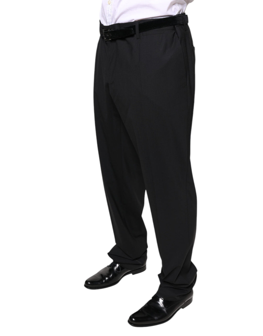 Dolce &amp; Gabbana Black Wool Men Formal Dress Pants by Dolce &amp; Gabbana outlet now on sale