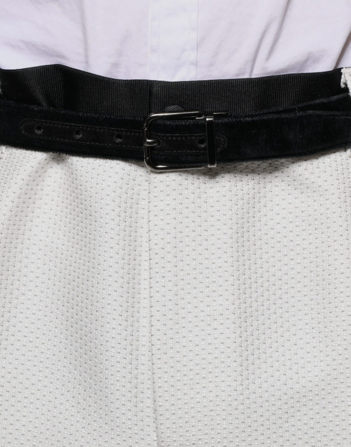 Dolce &amp; Gabbana White Polyester Formal Dress Pants by Dolce &amp; Gabbana outlet now on sale