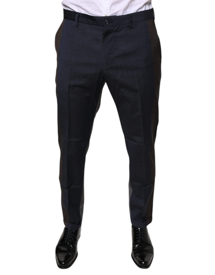 Dolce &amp; Gabbana Black Cotton Wool Formal Dress Pants by Dolce &amp; Gabbana outlet now on sale