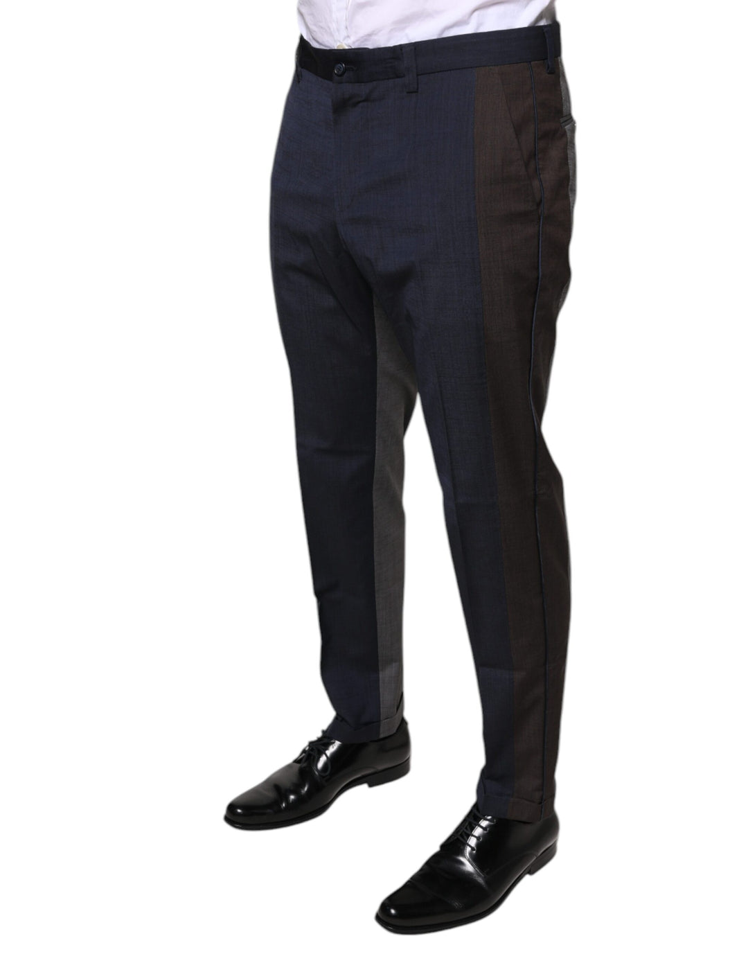 Dolce &amp; Gabbana Black Cotton Wool Formal Dress Pants by Dolce &amp; Gabbana outlet now on sale