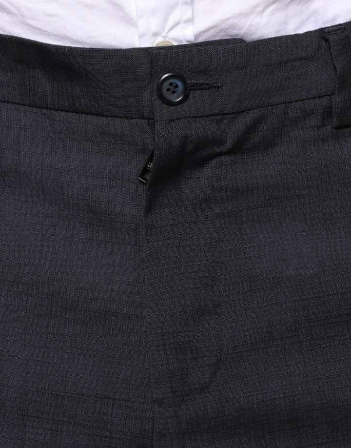 Dolce &amp; Gabbana Black Cotton Wool Formal Dress Pants by Dolce &amp; Gabbana outlet now on sale