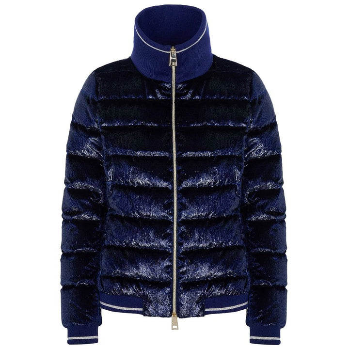 Herno Blue Polyester Jackets & Coat