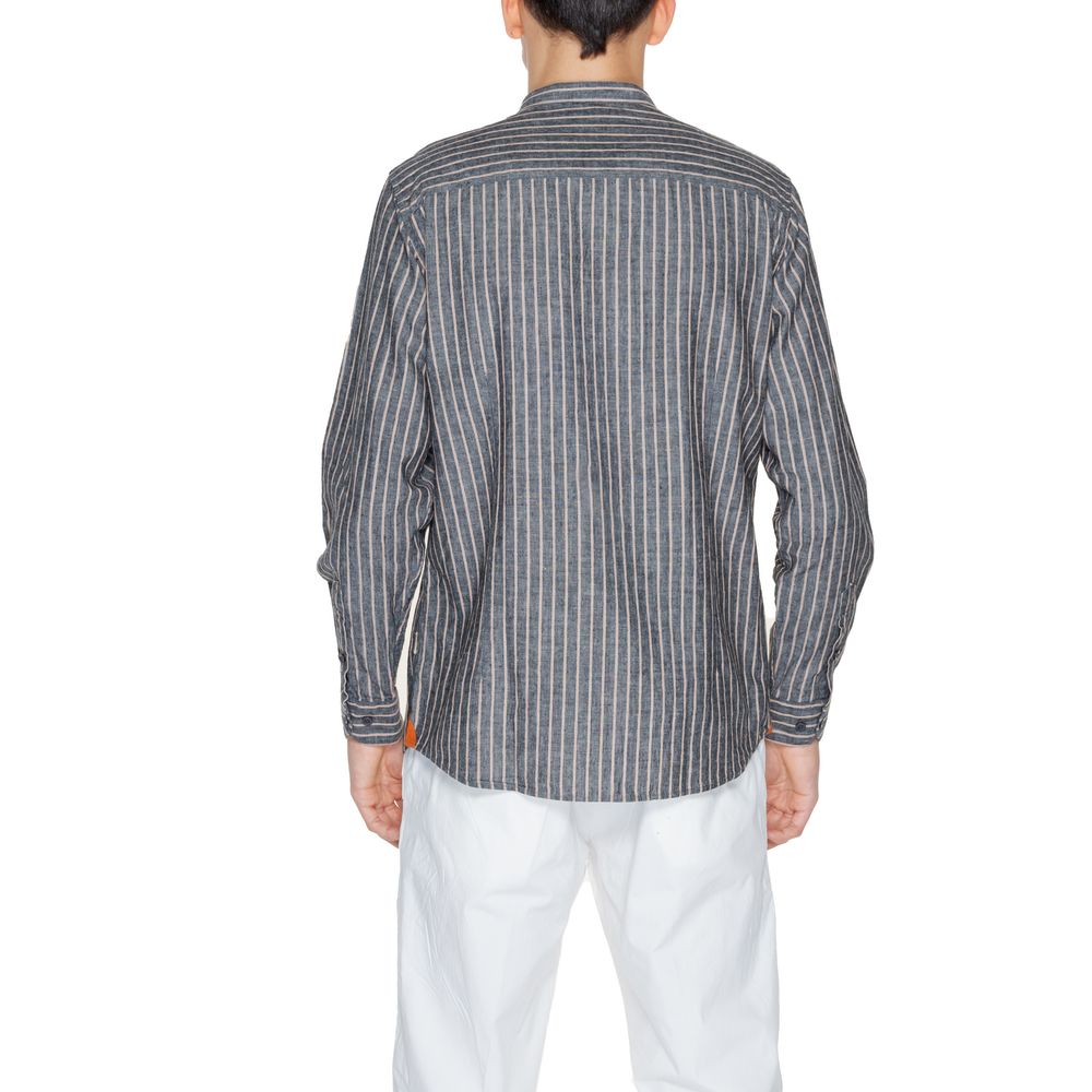 Gianni Lupo Gray Linen Shirt