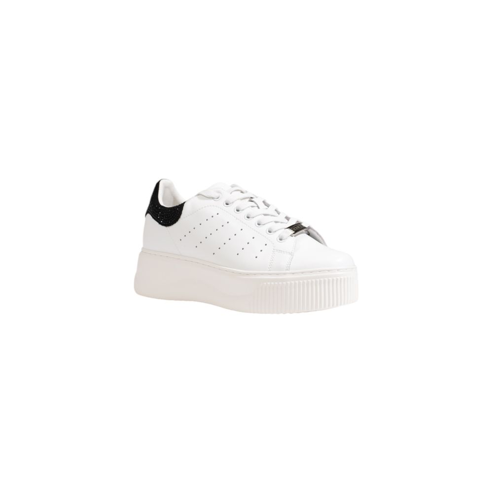 Cult White Leather Sneaker