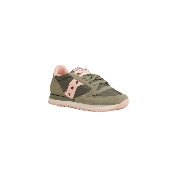 Saucony Orange Suede Sneaker