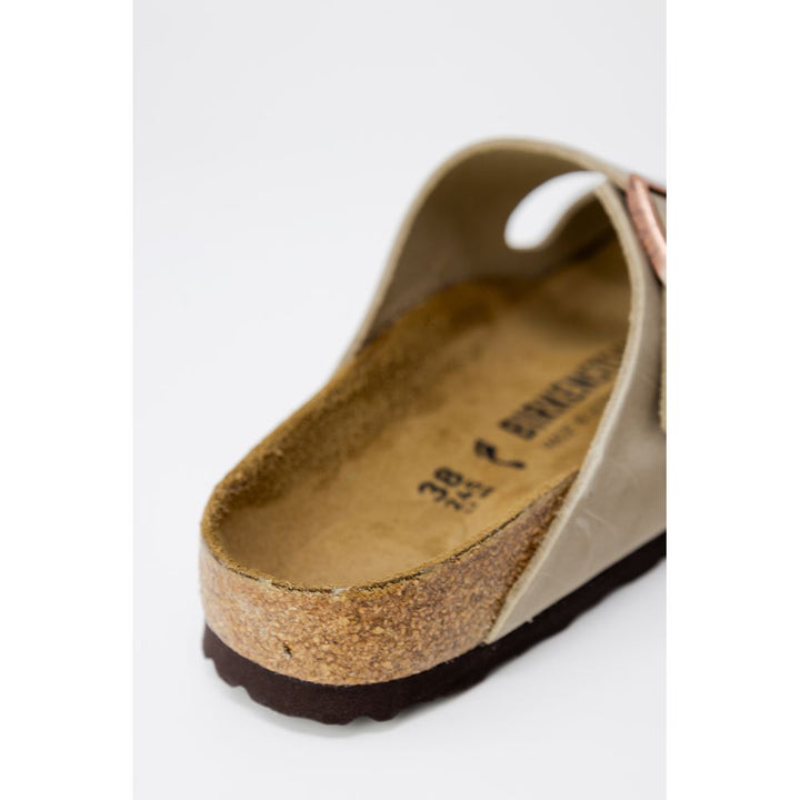 Birkenstock Beige Leather Sandal