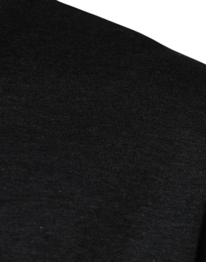Dolce &amp; Gabbana Sample Sale Dolce &amp; Gabbana Dark Gray Camouflage Crew Neck T-shirt - | Designer outlet