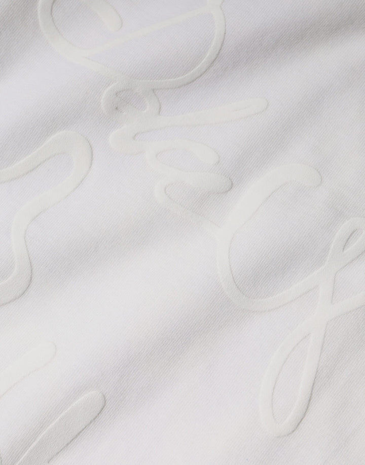 Dolce &amp; Gabbana Sample Sale Dolce &amp; Gabbana White Logo Print Cotton Crew Neck T-shirt - | Designer outlet