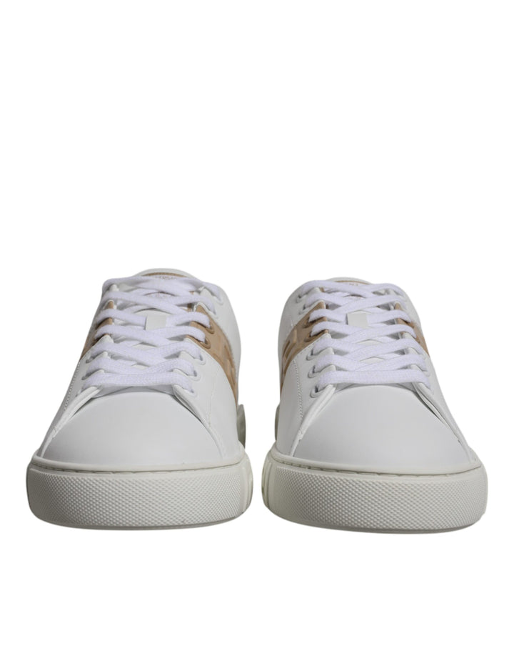 Versace Sample Sale Versace White Brown Greca Print TPU Low Top Men Sneakers Shoes - | Designer outlet