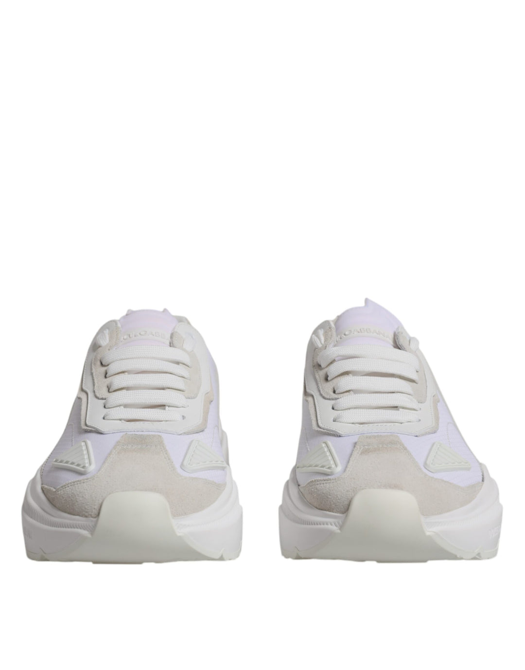 Dolce &amp; Gabbana Sample Sale Dolce &amp; Gabbana White Leather Daymaster Low Top Sneakers Shoes - | Designer outlet