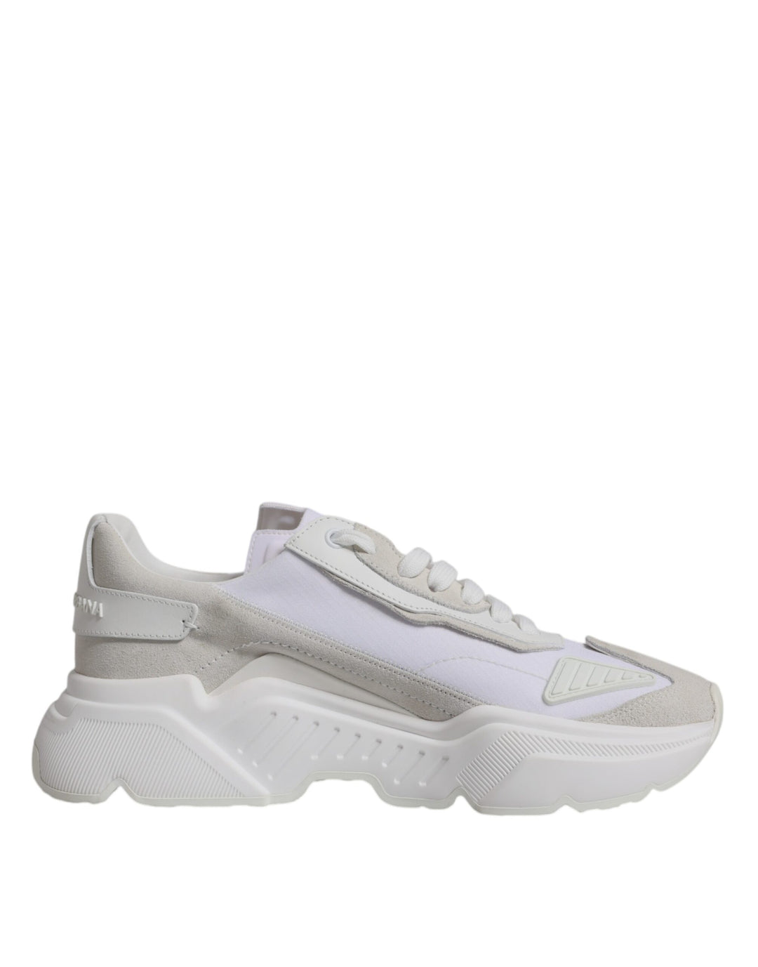 Dolce &amp; Gabbana White Leather Daymaster Low Top Sneakers Shoes by Dolce &amp; Gabbana outlet now on sale