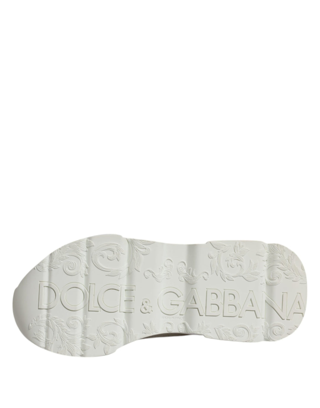 Dolce &amp; Gabbana Sample Sale Dolce &amp; Gabbana White Leather Daymaster Low Top Sneakers Shoes - | Designer outlet