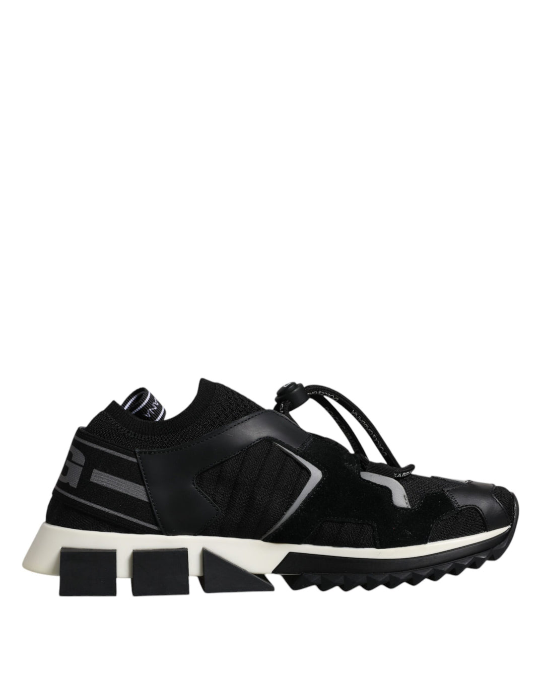 Dolce &amp; Gabbana Sample Sale Dolce &amp; Gabbana Black White Logo Sorrento Mens Sneakers Shoes - | Designer outlet