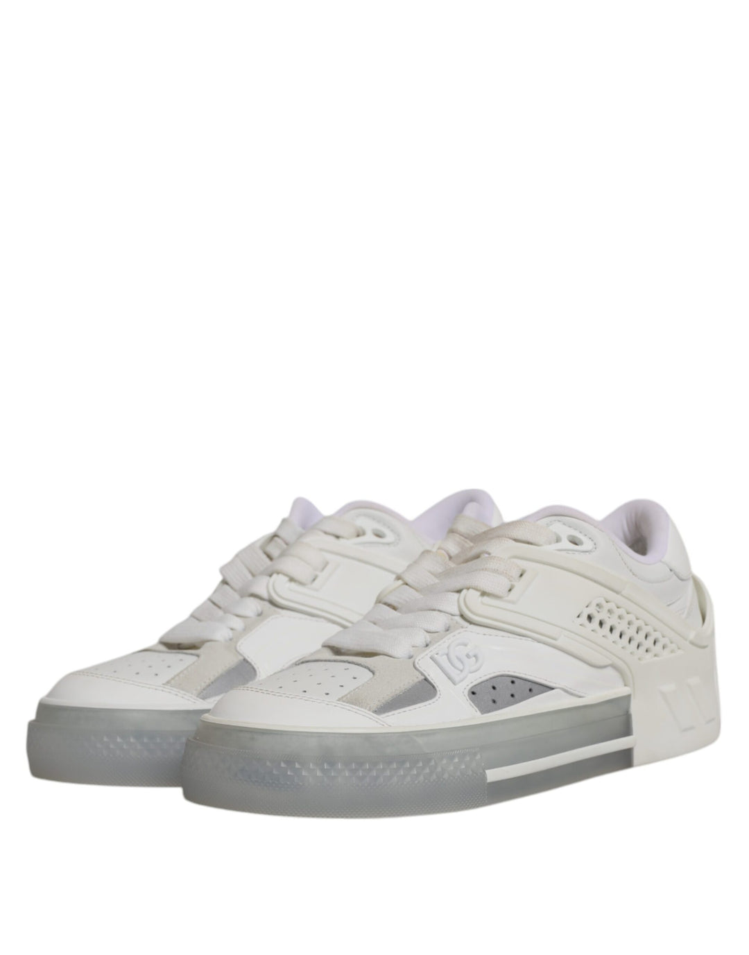 Dolce &amp; Gabbana Sample Sale Dolce &amp; Gabbana White DG Logo CUSTOM 2.Zero Sneakers Shoes - | Designer outlet