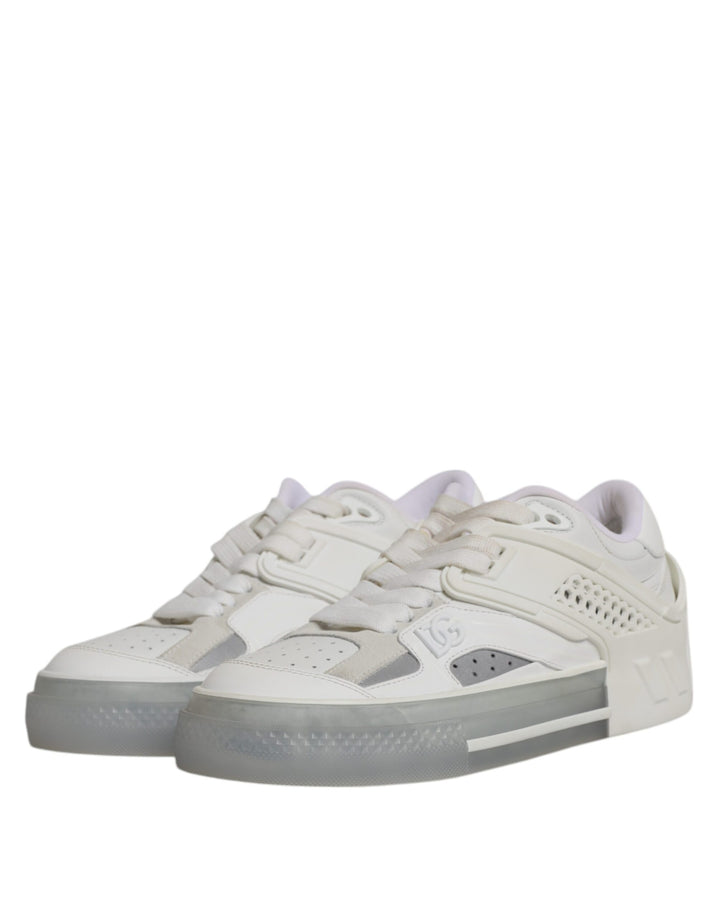 Dolce &amp; Gabbana Sample Sale Dolce &amp; Gabbana White DG Logo CUSTOM 2.Zero Sneakers Shoes - | Designer outlet