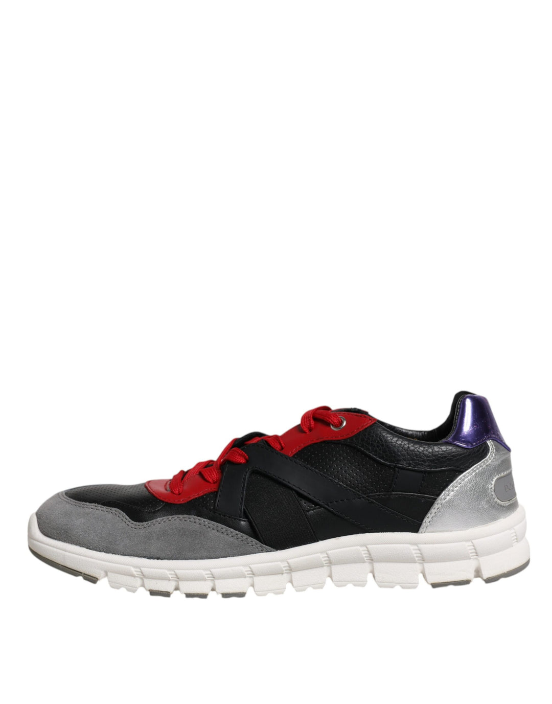 Dolce &amp; Gabbana Sample Sale Dolce &amp; Gabbana Multicolor Leather Suede Low Top Sneakers Shoes - | Designer outlet