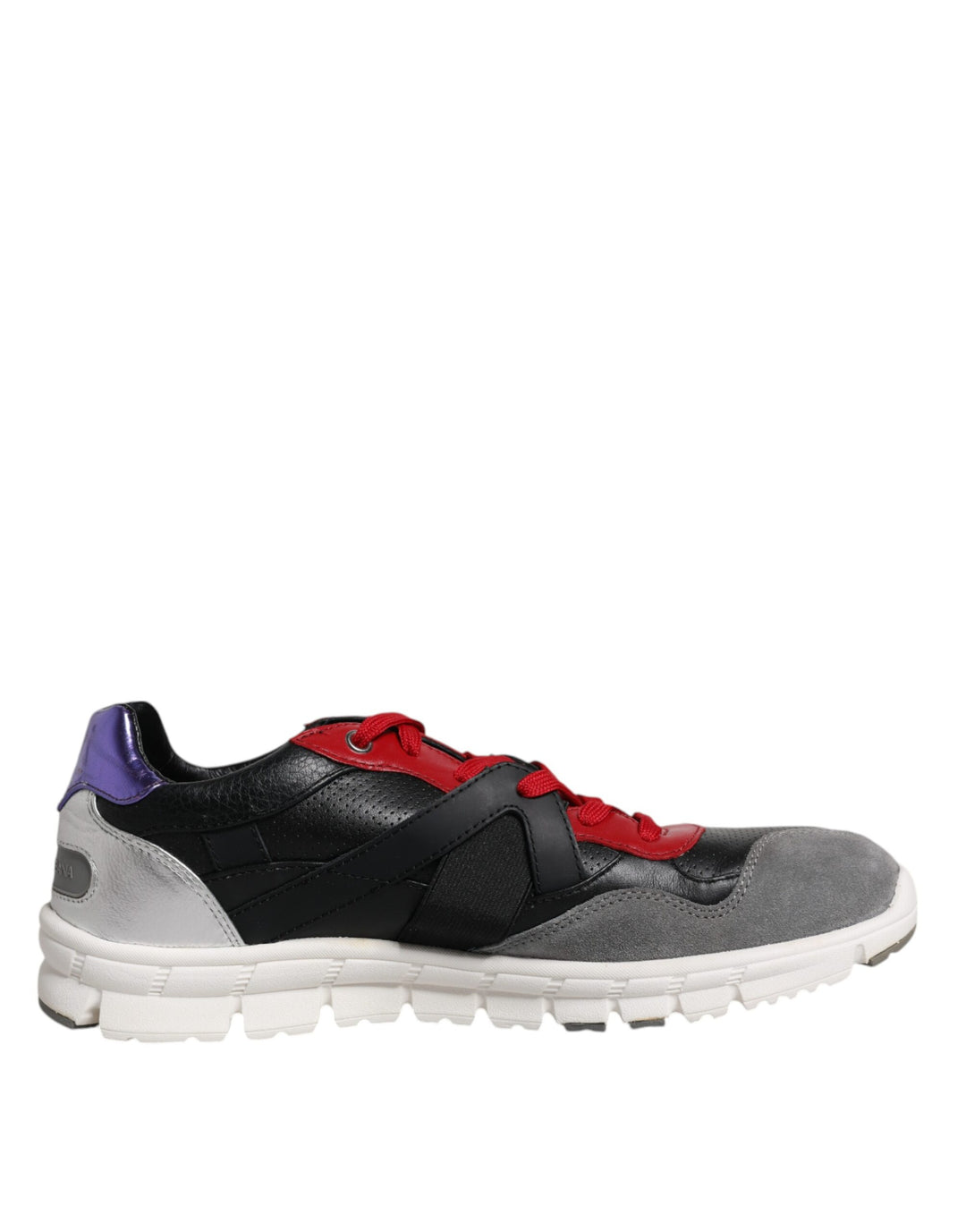 Dolce &amp; Gabbana Sample Sale Dolce &amp; Gabbana Multicolor Leather Suede Low Top Sneakers Shoes - | Designer outlet