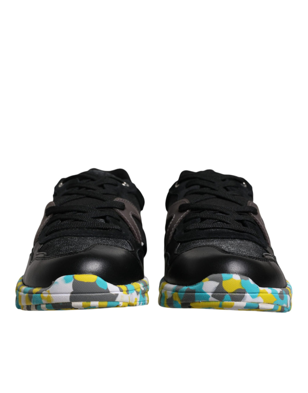 Dolce &amp; Gabbana Sample Sale Dolce &amp; Gabbana Black Polyester Low Top Men Sneakers Shoes - | Designer outlet