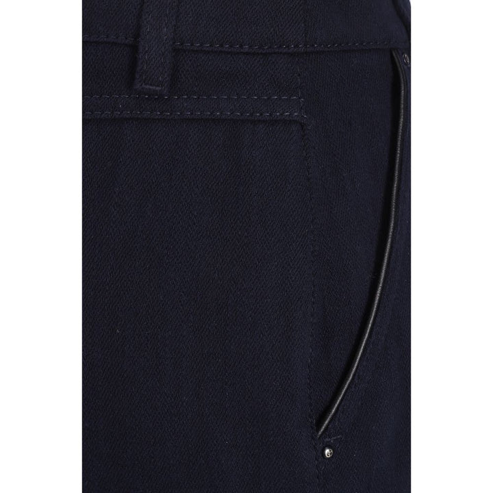 Giorgio Armani Blue Cotton Skirt