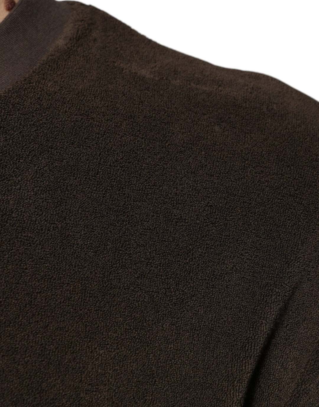 Dolce &amp; Gabbana Sample Sale Dolce &amp; Gabbana Brown Cotton Crew Neck Short Sleeves T-shirt - | Designer outlet