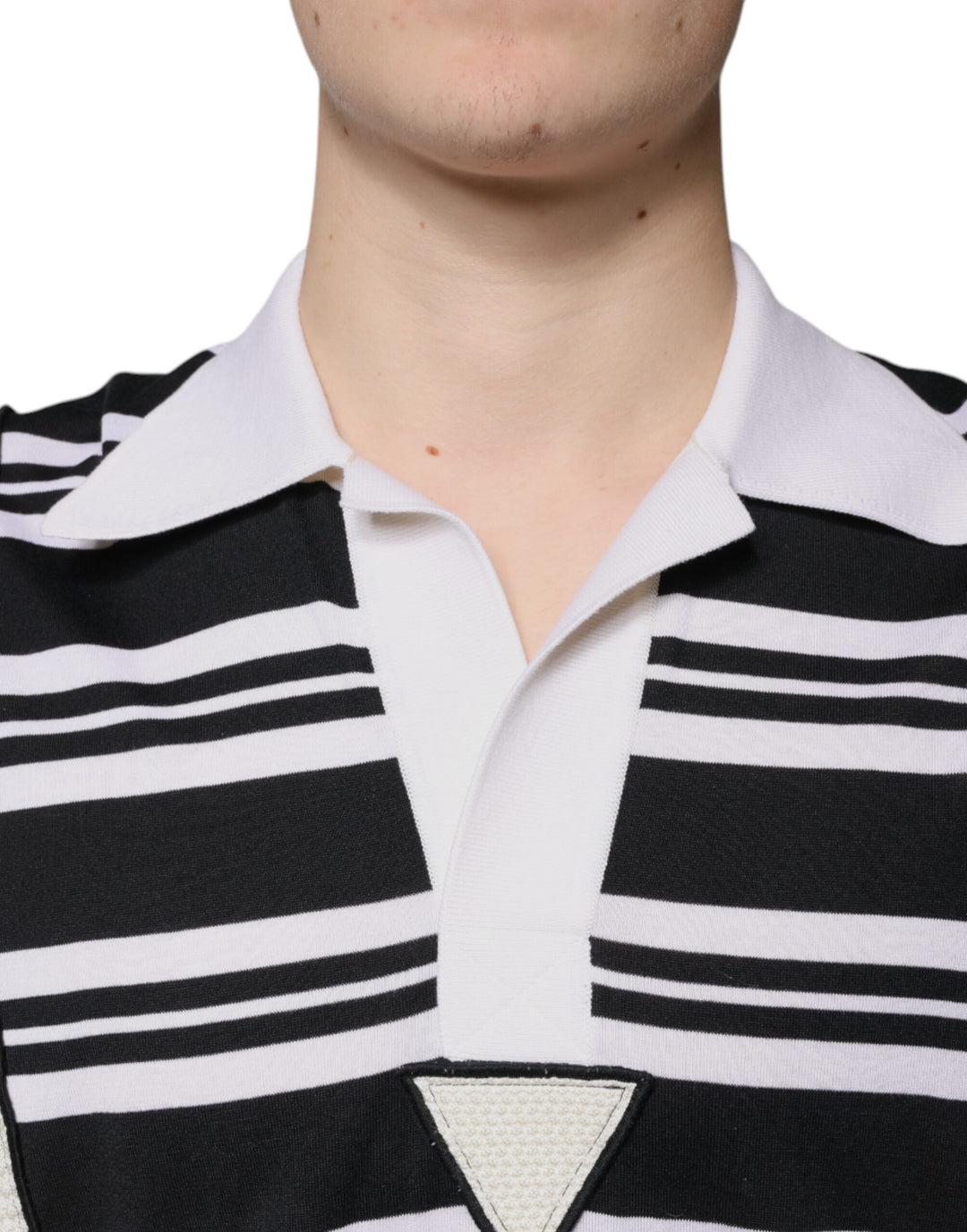 Dolce &amp; Gabbana Multicolor Stripe Collared Polo T-shirt by Dolce &amp; Gabbana outlet now on sale