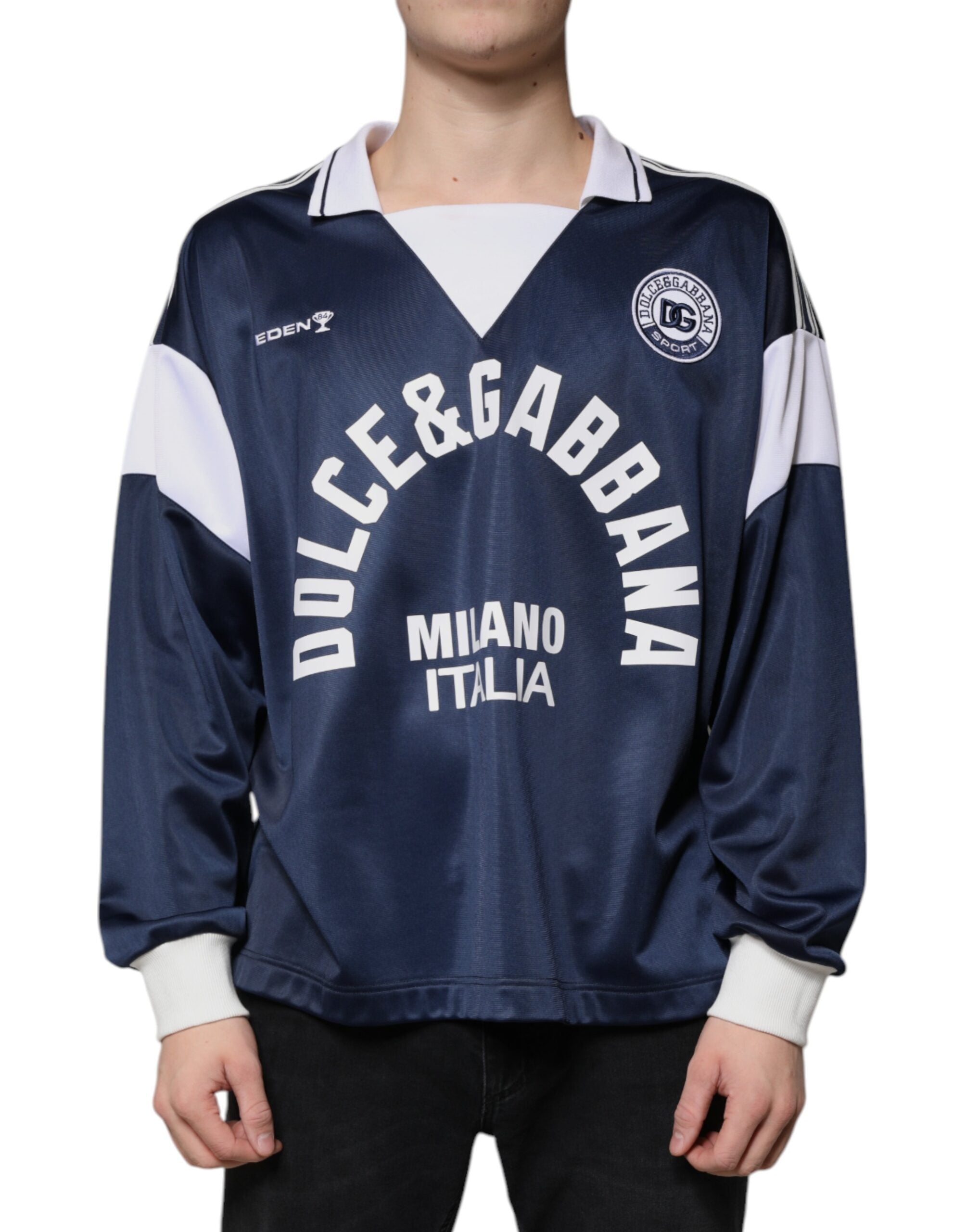 Dolce Gabbana Milano Long Sleeve Jersey T Shirt – Ask Me Wear