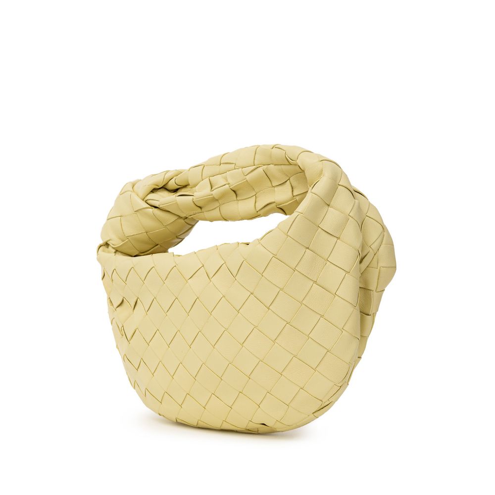 Bottega Veneta Yellow Leather Handbag