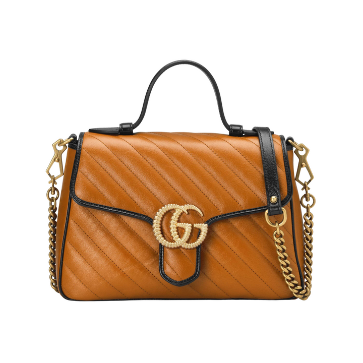 Bolso pequeño con asa superior GG Marmont de GUCCI 