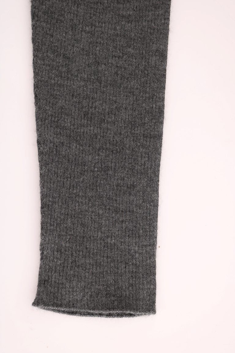 Dolce &amp; Gabbana Sample Sale Dolce &amp; Gabbana Gray Cashmere Stretch Tights - | Designer outlet