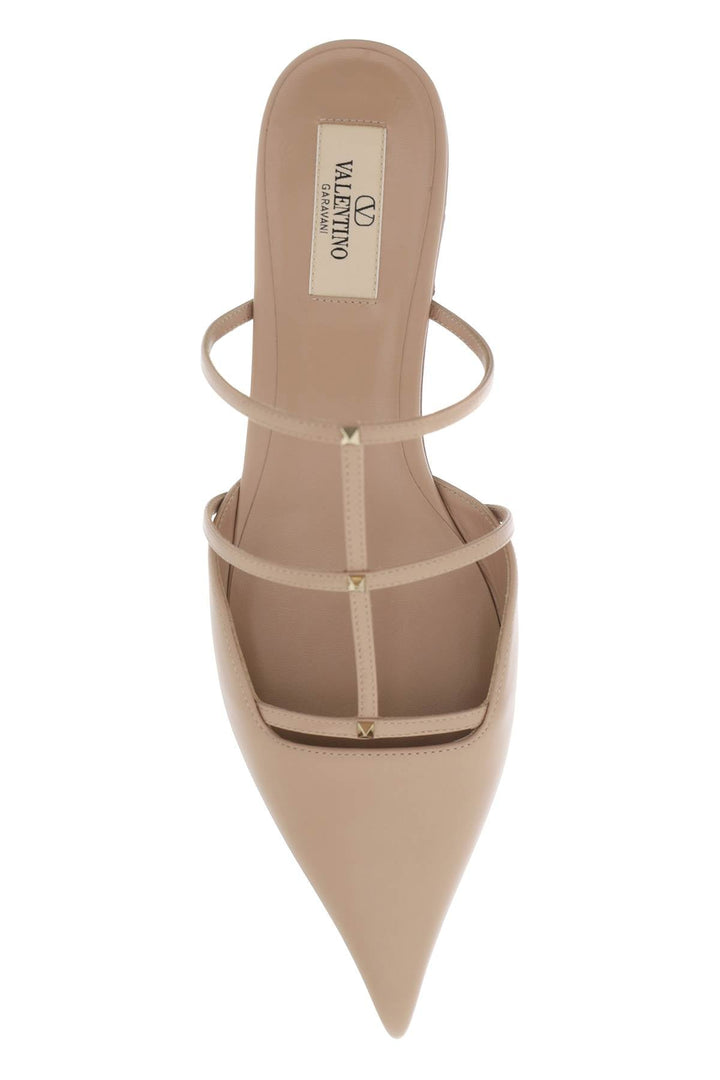 Mules Wispy Rockstud de piel lisa de Valentino Garavani