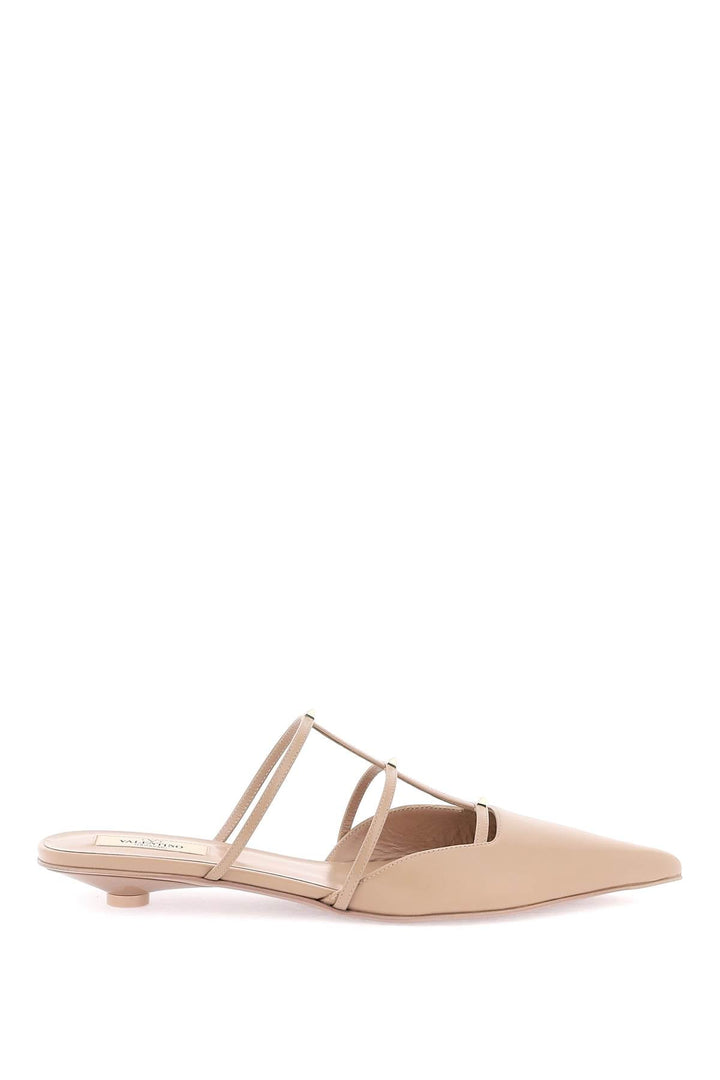 Mules Wispy Rockstud de piel lisa de Valentino Garavani