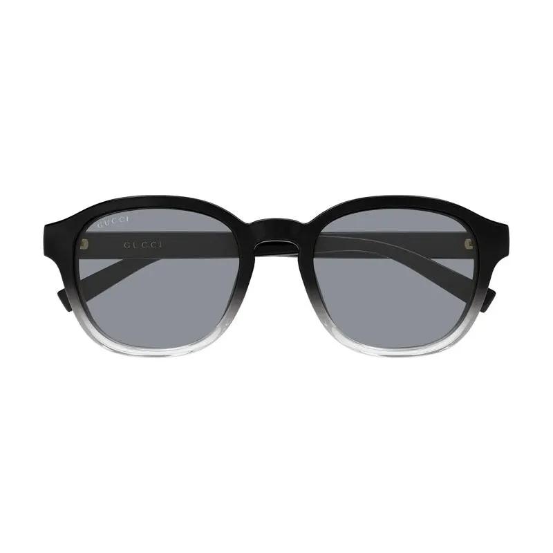 Gucci Sunglasses Square Full Rim, Black Gradient Frame And Grey Lens Gg2109Sk003
