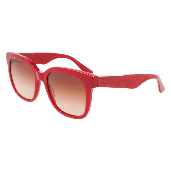 Lacoste Red Acetate Sunglasses