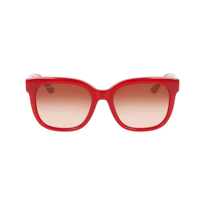 Lacoste Red Acetate Sunglasses