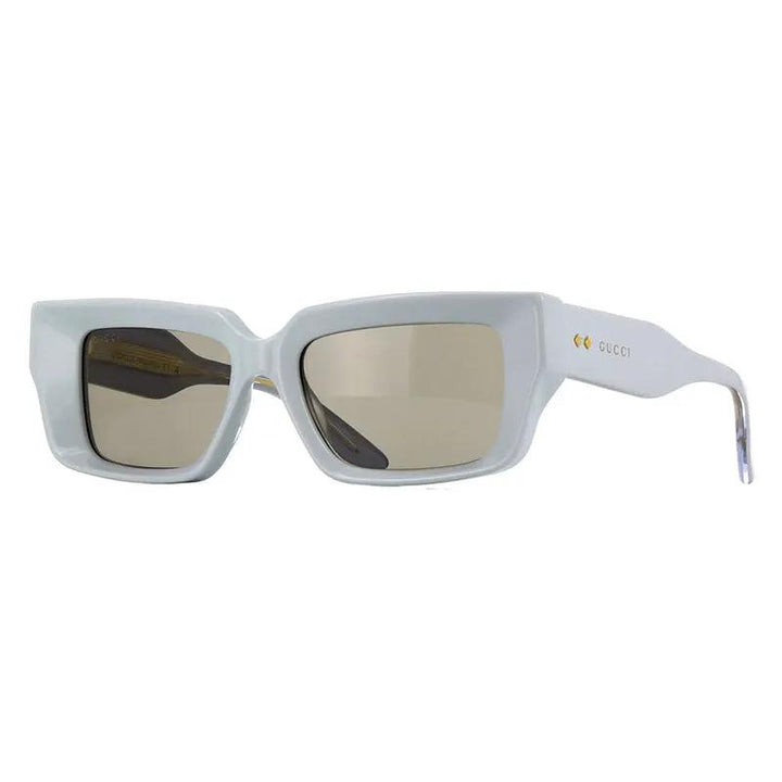 Gucci Sunglasses Square Full Rim, Grey Frame And Brown Lens Gg1529S004