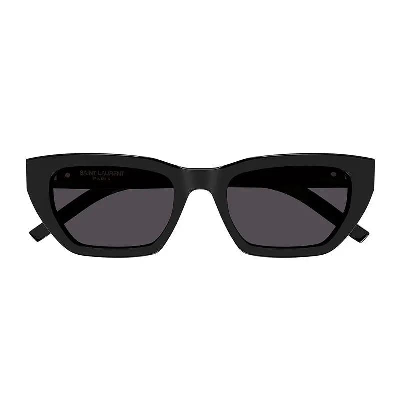 Saint Laurent Sample Sale | Saint Laurent Sunglasses Cat Eye Full Rim, Black Frame And Black Lens Slm127/f001 - Cat Eye Sunglasses | Designer outlet