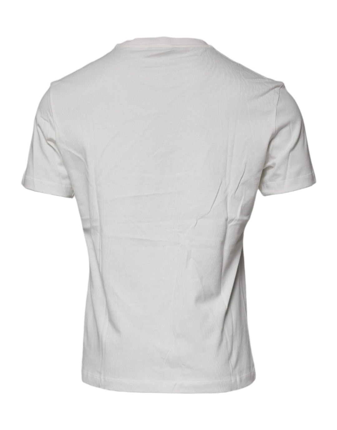 Versace Sample Sale Versace White Medusa Print Cotton Crew Neck T-shirt - | Designer outlet