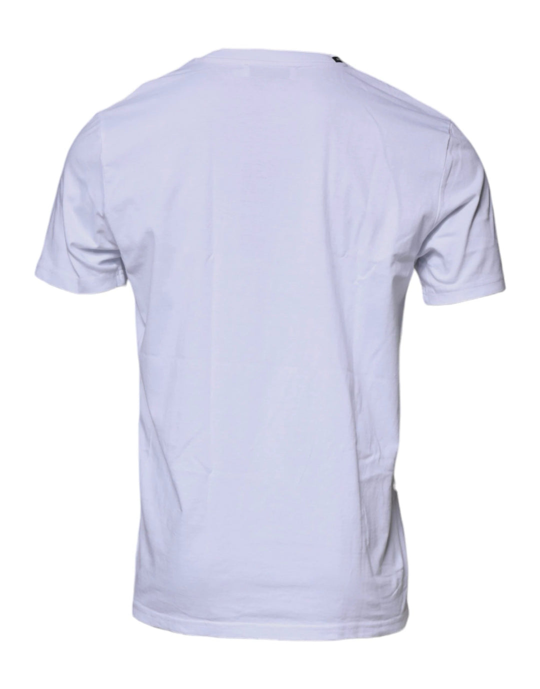 Dolce &amp; Gabbana White Red Leopard Cotton Crew Neck T-shirt by Dolce &amp; Gabbana outlet now on sale