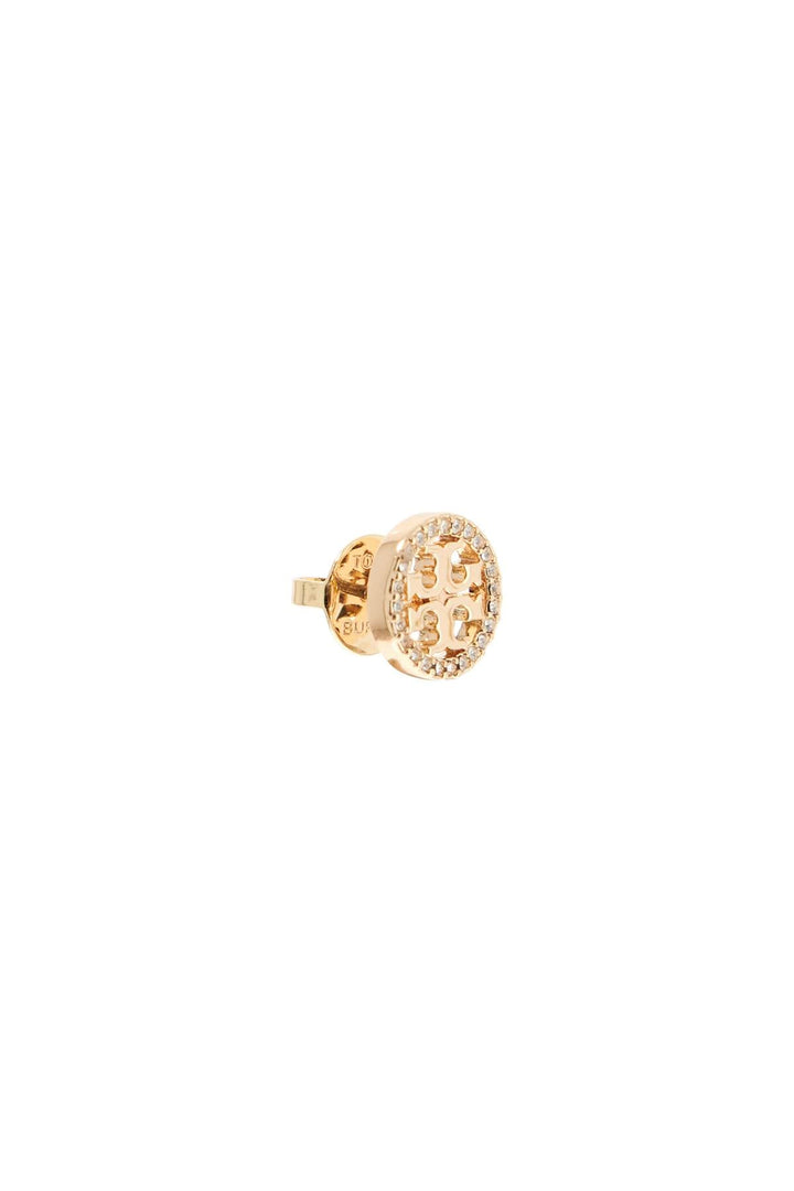 Tory Burch miller pavé stud earrings